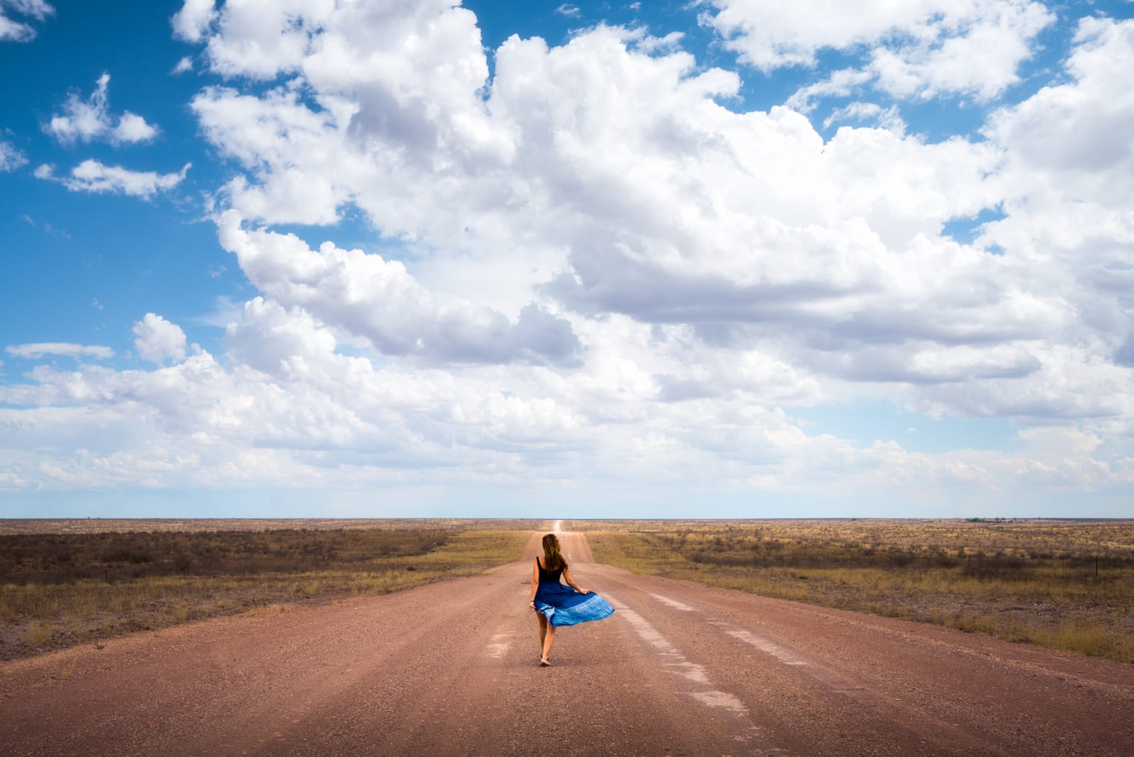 Often, you can drive down the dusty, deserted roads throughout Namibia without seeing another car or person for hours.