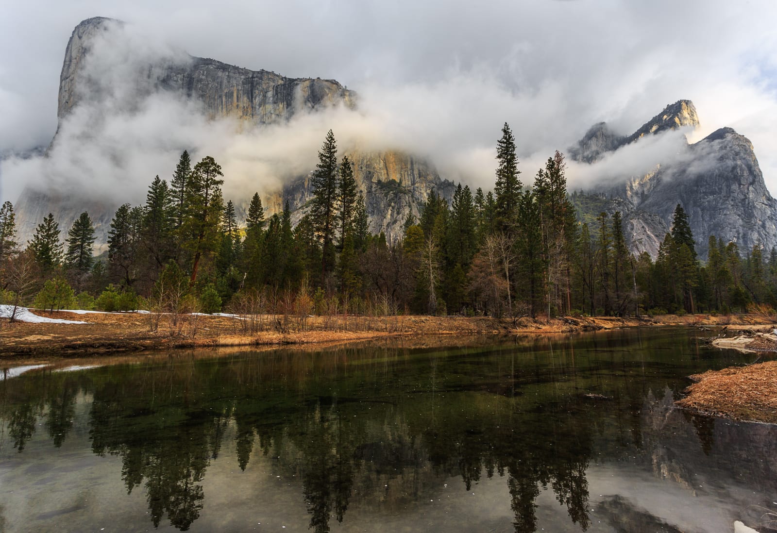 El Capitan And Three Brothers Yosemite Michael Bonocore