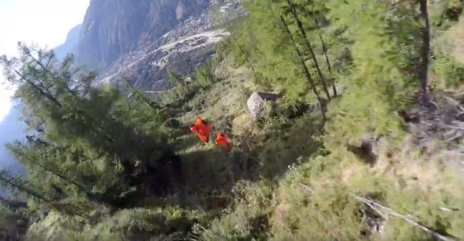 Vince Reffet French Alps Wingsuit Flying 7