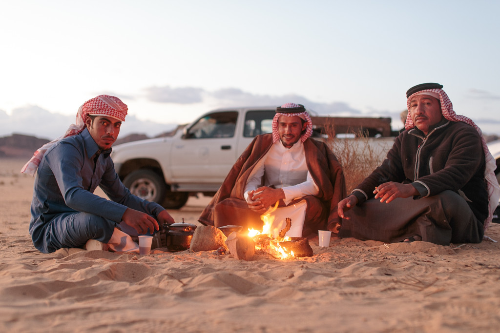 Wadi Rum Jordan Jeep Campfire 2 Michael Bonocore