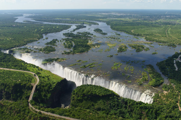 Victoria Falls From Above