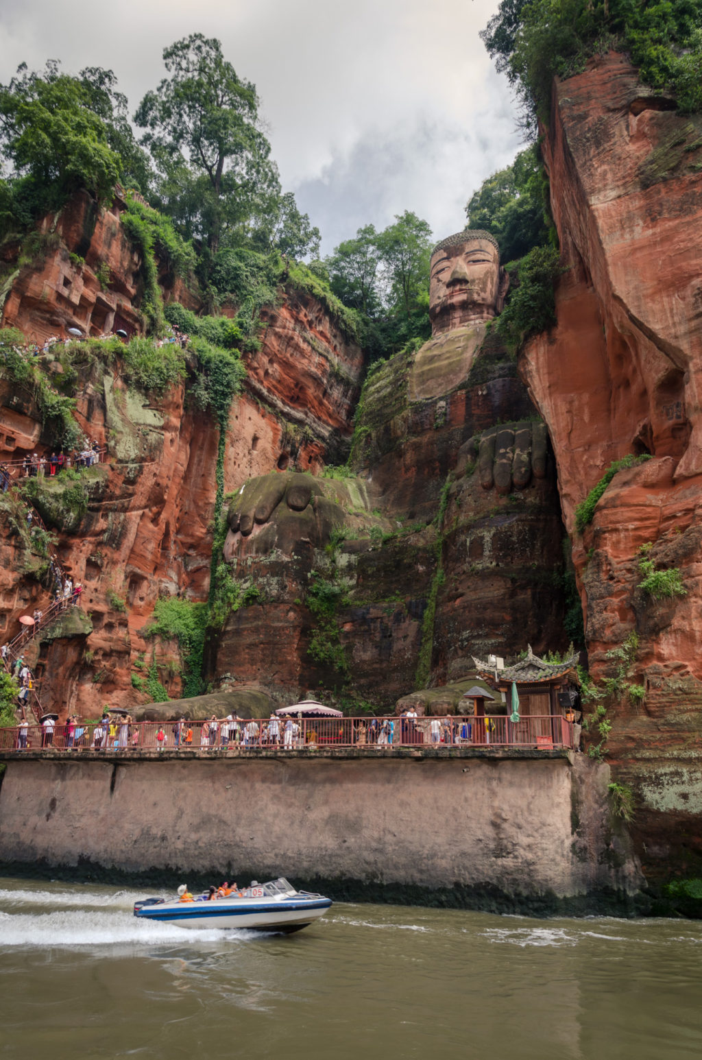 Leshan Giant Buddha, Leshan, Sichuan Province, China, Asia