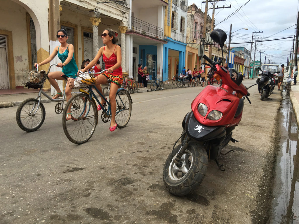 Motorbikes & Bicycles in Ciego De Avila.